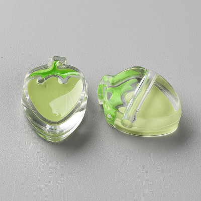 Transparent Enamel Acrylic Beads LS-X1-TACR-S155-003D-1