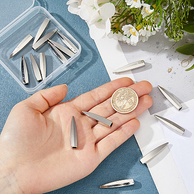 16Pcs Zinc Alloy Cord End FIND-FH0018-03P-1