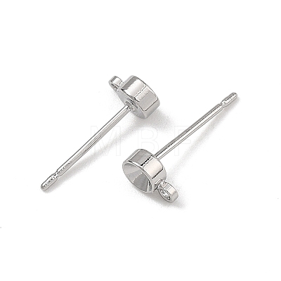 SHEGRACE Brass Stud Earring Findings XGRQ58806-769P-1