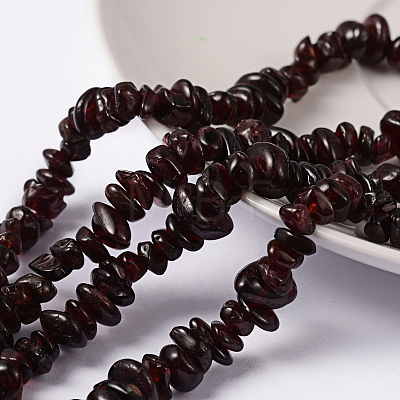 Natural Garnet Beads Strands F065-1