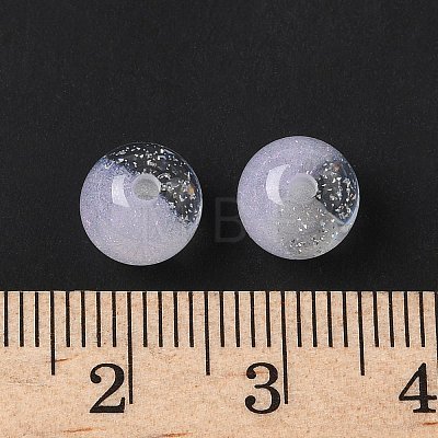 Two Tone Resin Beads RESI-Q025-02A-C-1