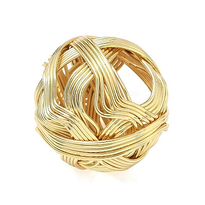 Round Brass Beads KK-I476-18G-1