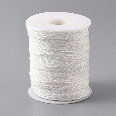 Nylon Braided Cord NWIR-G006-1.5mm-01-WH-1