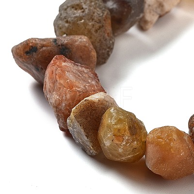 Raw Rough Natural Botswana Agate Beads Strands G-P528-A19-01-1