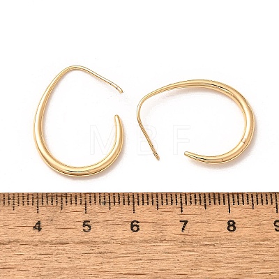 Brass Dangle Earrings KK-T056-110G-NF-1