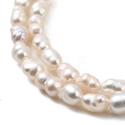 Natural Cultured Freshwater Pearl Beads Strands PEAR-I007-01J-01A-1