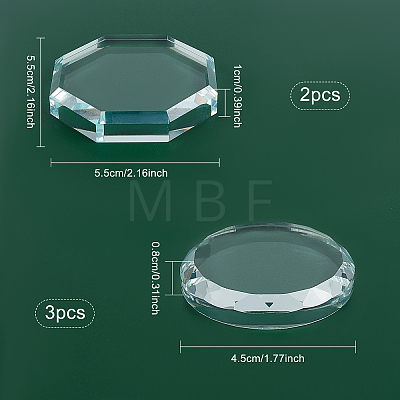 Fingerinspire K9 Glass Eyelash Extension Pads MRMJ-FG0001-08-1