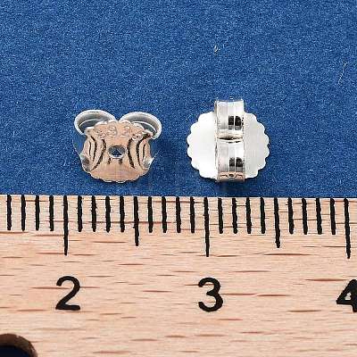 925 Sterling Silver Friction Ear Nuts STER-G041-02D-1