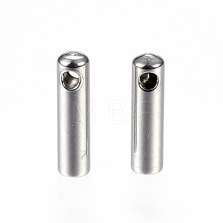 Non-Tarnish 304 Stainless Steel Cord Ends X-STAS-D448-119P-1