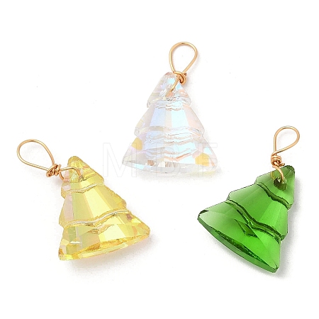 Glass Pendants KK-Q777-08LG-1