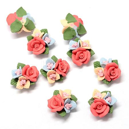 Handmade Porcelain Cabochons PORC-S1003-04B-1