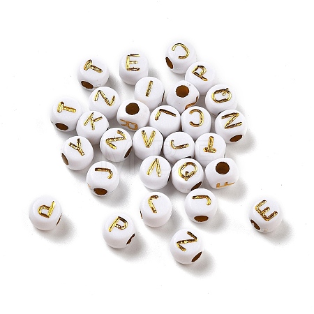 Opaque Acrylic Beads OACR-D282-01A-1