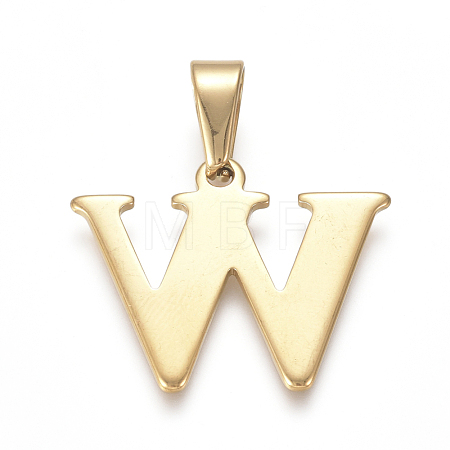 304 Stainless Steel Pendants STAS-F106-95G-W-1