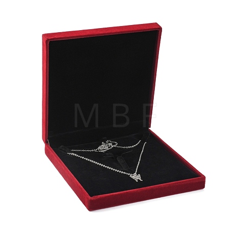 Velvet Necklace Boxes VBOX-G003-01-1