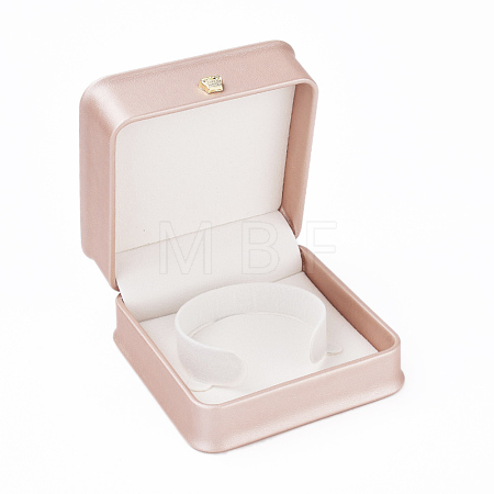 PU Leather Bracelet Bangle Gift Boxes LBOX-L005-G04-1