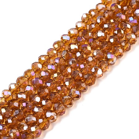 Electroplate Glass Beads Strands LS-EGLA-A044-T3mm-B04-1