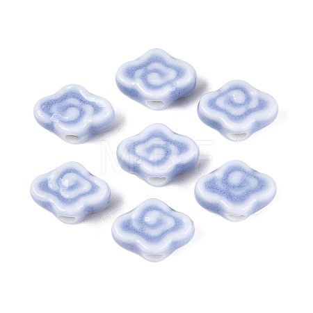 Handmade Porcelain Beads PORC-Q008-09C-1