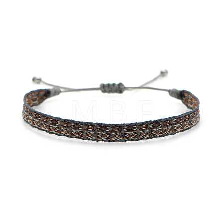 Vintage Bohemian Cotton Cord Braided Bracelets HL6263-1-1