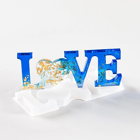 DIY Word Love Silicone Molds DIY-L042-002-1