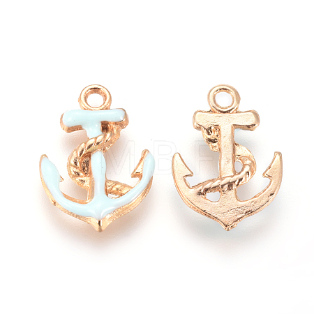 Enamel Pendants ENAM-WH0006-A01-1