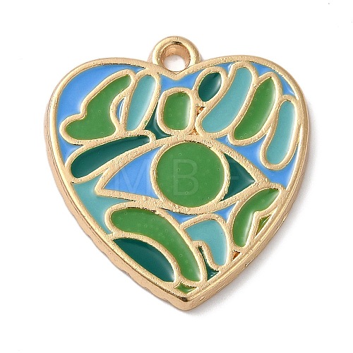 Zinc Alloy Enamel Pendants ENAM-Z013-01B-05-1