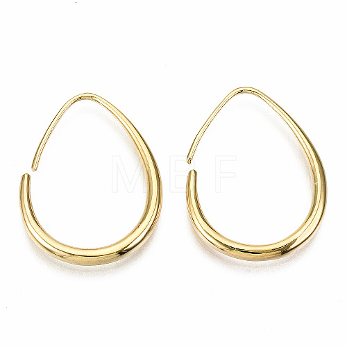 Brass Dangle Earrings X-KK-T056-110G-NF-1