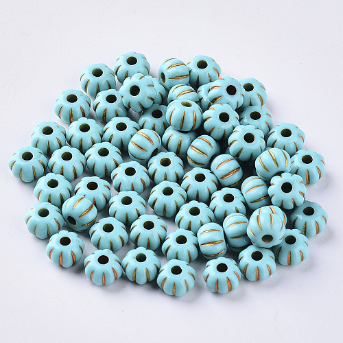 Acrylic Beads OACR-S029-115-1
