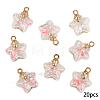 20Pcs Luminous Glass Pendants FIND-YW0009-11A-1