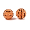 Sport Theme Opaque Acrylic Resin Beads MACR-U010-01B-1