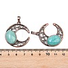 Natural Amazonite Pendants G-A315-05R-3