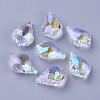 Faceted Glass Pendants X-GLAA-F068-C27-1