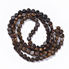 Undyed & Natural Pear Wood Beads Strands X-WOOD-T024-035-2