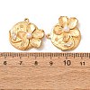304 Stainless Steel with Crystal Rhinestone & ABS Plastic Imitation Pearl Pendants RB-CBAB7FA-01G-3