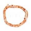 Natural Red Aventurine Beads Strands GG-CBA2498-C07-01-5