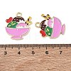 Alloy Enamel Pendants AL-CBA4666-02H-3