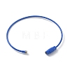 Baking Paint Stainless Steel Cable Wire Keychain AJEW-WH0413-15M-2