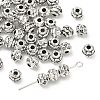 Tibetan Style Alloy Flower Spacer Beads LS-X-TIBEB-O004-74-4