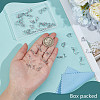 40Pcs 925 Sterling Silver Clip-on Earring Findings STER-BC0004-56B-3