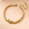 304 Stainless Steel Link Bracelets WG01C4C-06-1