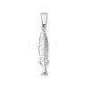 304 Stainless Steel Pendants SA-CBA34D4-02F-P-1