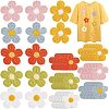 60Pcs 6 Colors  Ornament Accessories DIY-FG0002-96-1