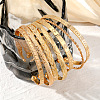 7Pcs 7 Styles Alloy Cuff Bangle Set for Women WG7D095-01-2