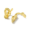 Brass Clip-on Earring Findings KK-O143-45G-3
