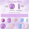 72Pcs 9 Styles Imitation Gemstone Acrylic Beads OACR-FS0002-82-3