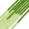 2 Colors Transparent Glass Beads Strands GLAA-G093-01M-1