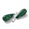 Synthetic Malachite Pendants G-F707-19-3