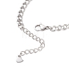201 Stainless Steel Link Bracelets BJEW-JB12936-4