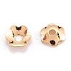 Brass Bead Cap X-KK-F824-029G-2