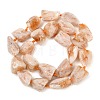 Raw Rough Heated Natural Citrine Beads Strands G-A305-A01-01-3