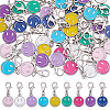 54Pcs Alloy Enamel Pendant Decorations HJEW-HY0001-25-1